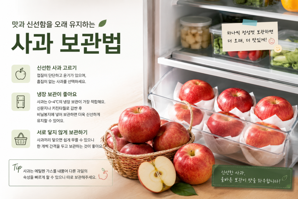 사과 보관법