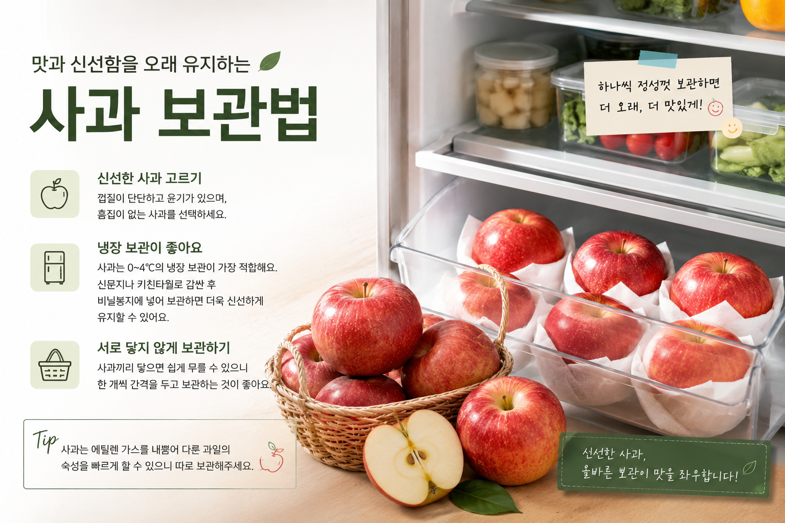 사과 보관법