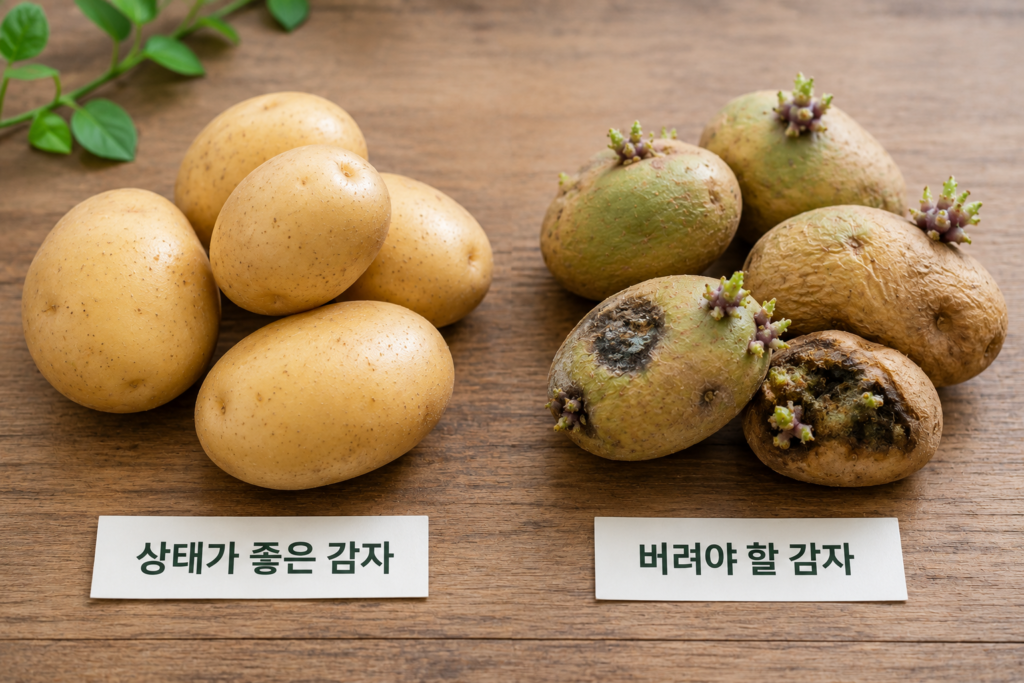 좋은 감자와 나쁜 감자