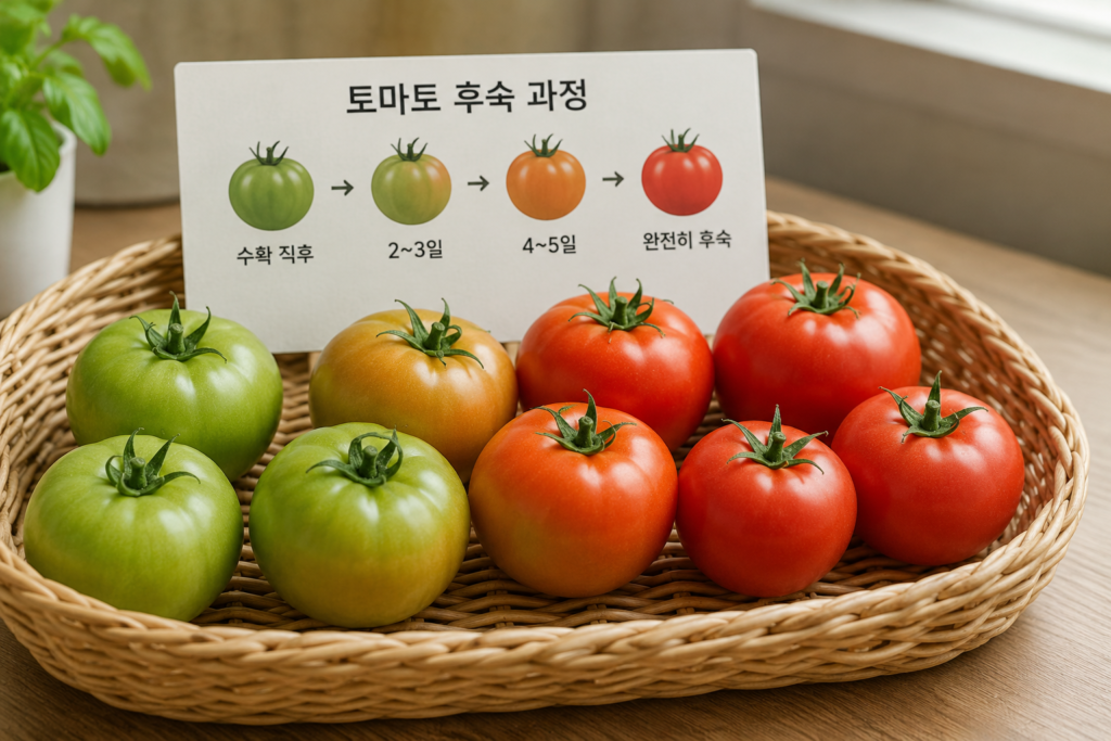 토마토 초록색 부분 먹어도 될까