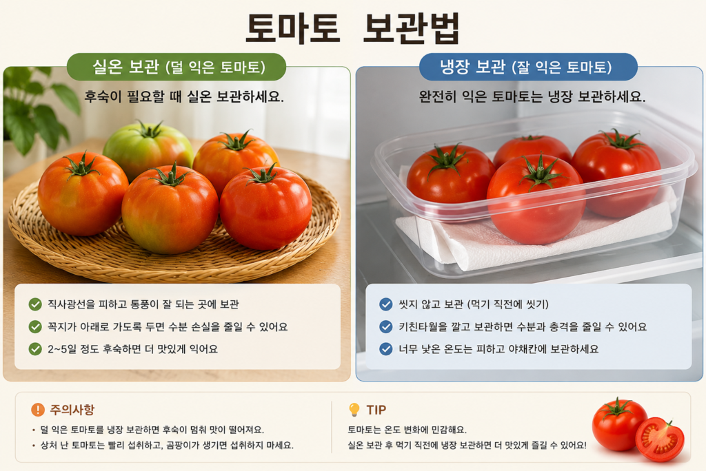 토마토 보관법