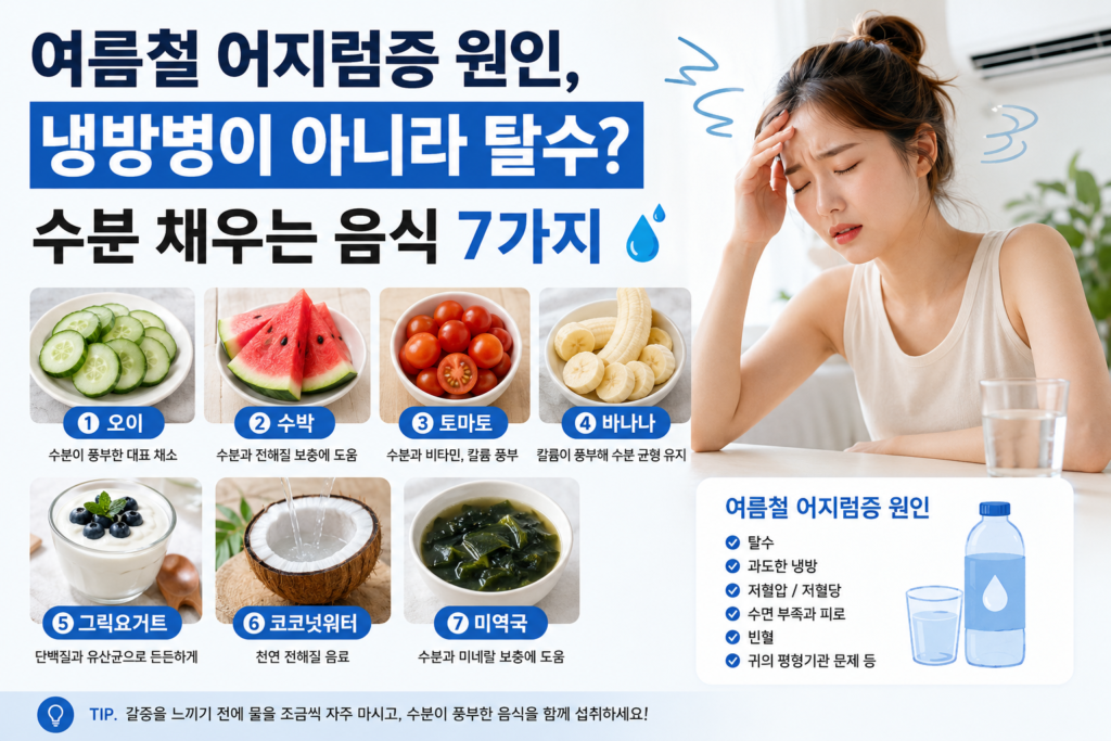 여름철 어지럼증